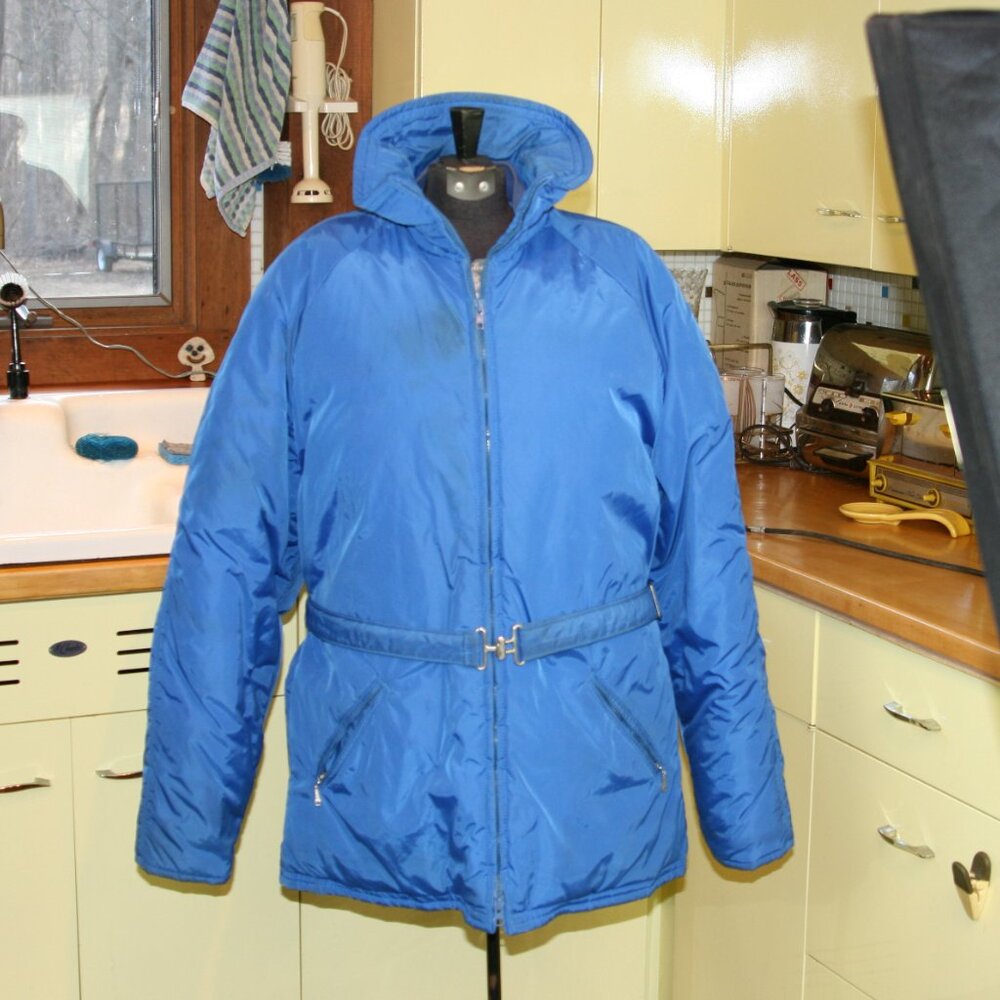Vintage Skitique Winter Down Puffer Coat